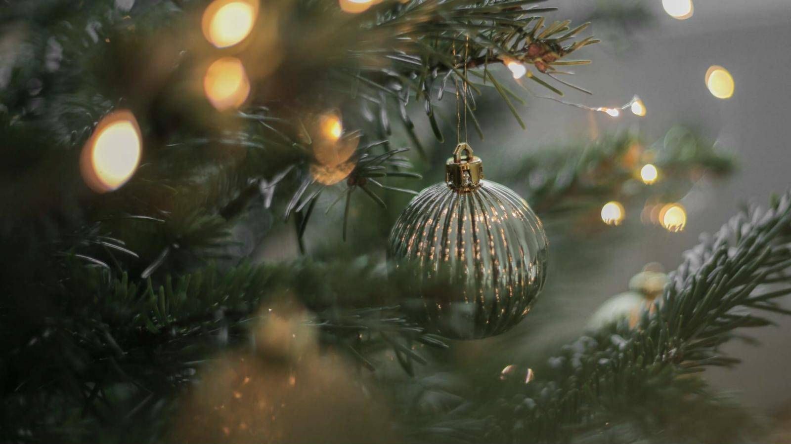 Christmas decorations at Bella Roma