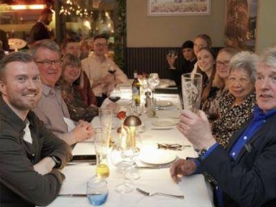 Group dinner at Bella Roma