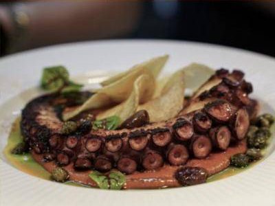 Grilled octopus