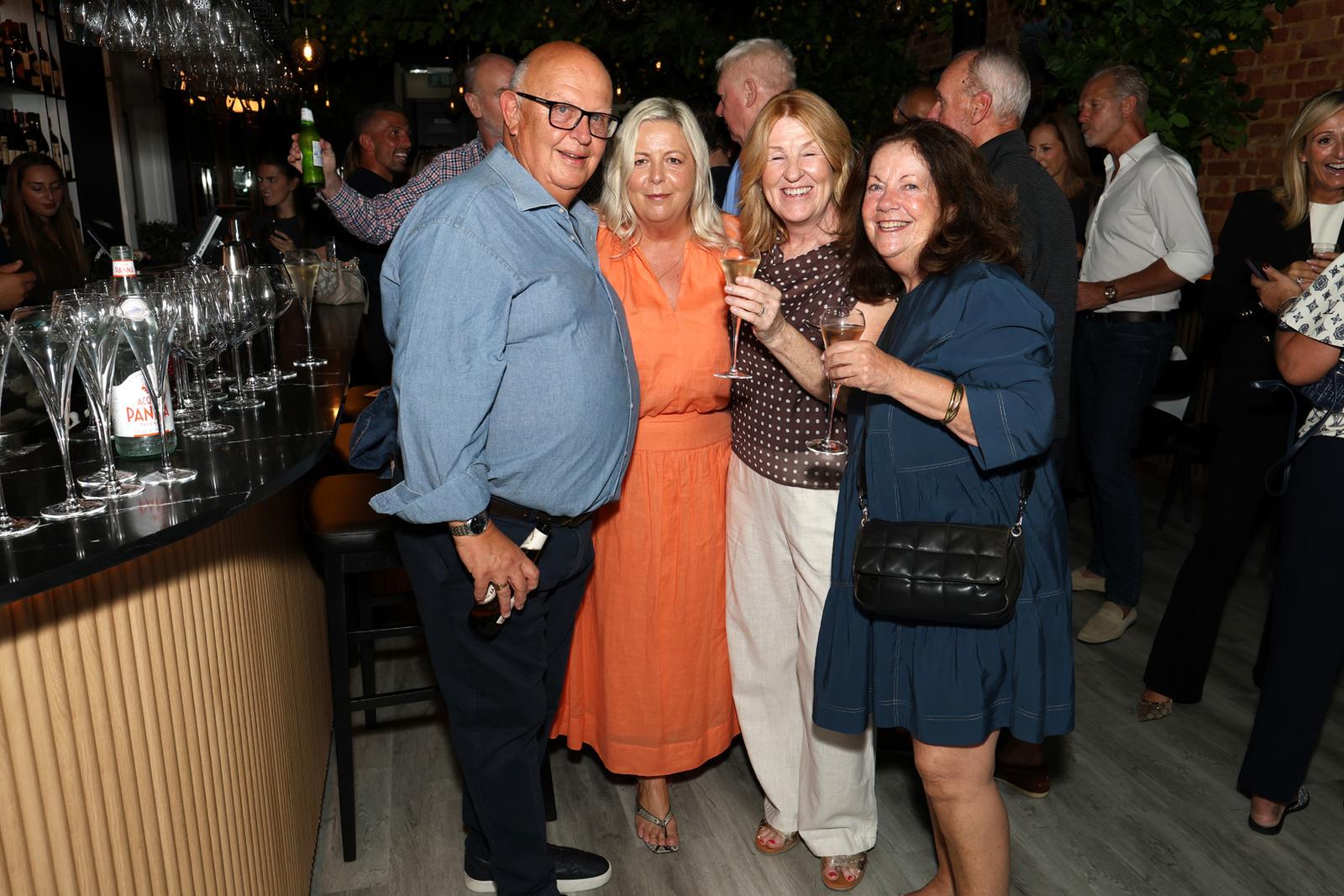 Friends at the bar