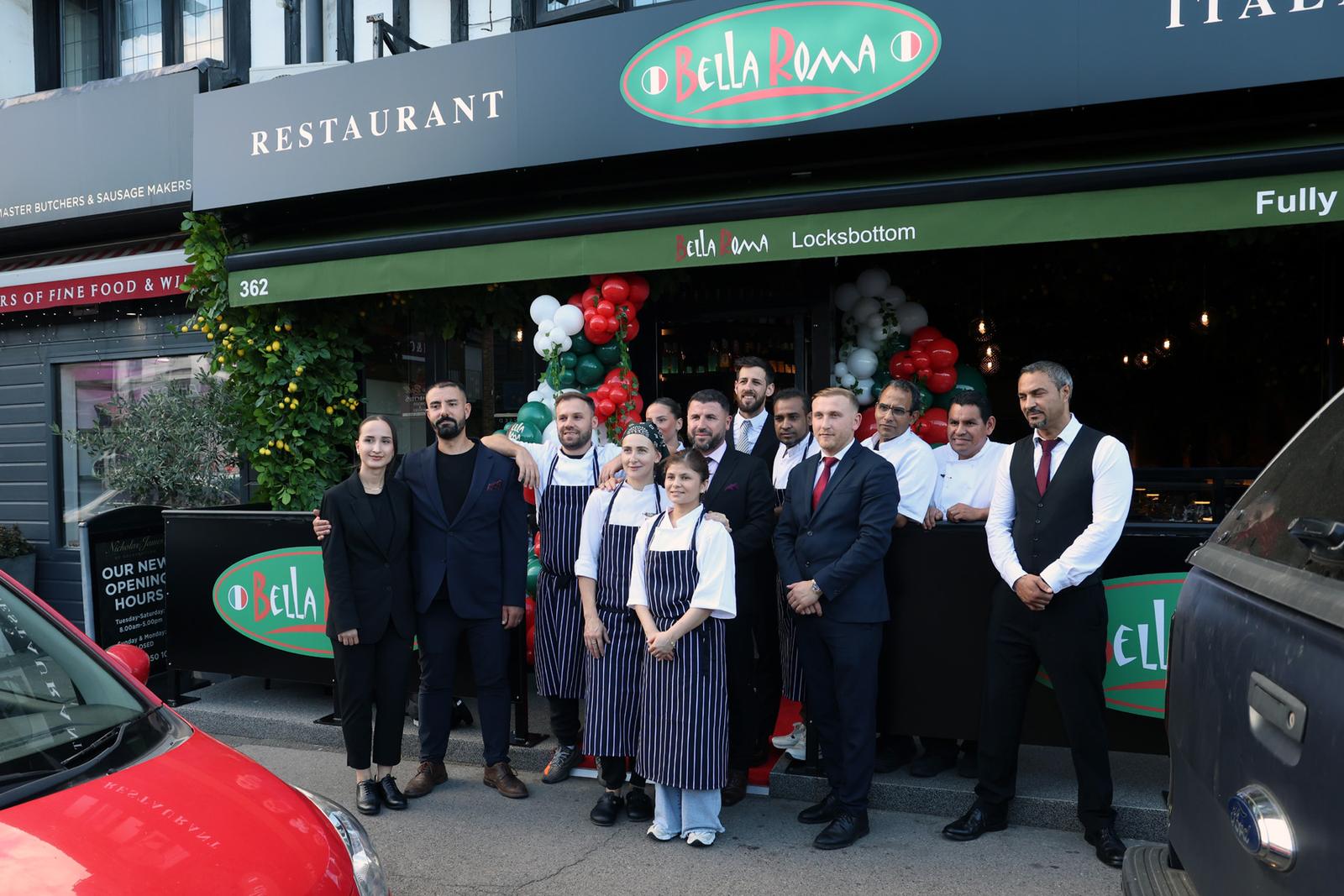 The front-of-house and kitchen team