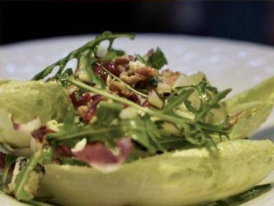 Rocket and chicory salad